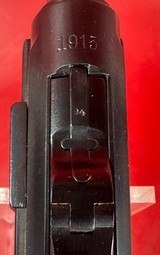 WWI German Army 1915 DWM Luger Pistol P08 9mm. Excellent Condition - 7 of 17