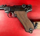 WWI 1916 DWM P08 Artillery Luger. STOCK, TOOLS, 2 MAGS 9mm. Excellent - 13 of 18