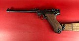 WWI 1916 DWM P08 Artillery Luger. STOCK, TOOLS, 2 MAGS 9mm. Excellent - 12 of 18