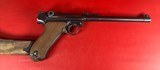 WWI 1917 DWM P08 Artillery Luger. STOCK, TOOLS, 2 MAGS 9mm. Excellent - 12 of 15