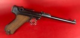 WWI 1917 DWM P08 Artillery Luger. STOCK, TOOLS, 2 MAGS 9mm. Excellent - 3 of 15