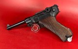 WWII 1940 Mauser Banner P08 Luger 9mm. Matching. Excellent condition.