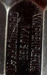 German Mauser Broomhandle 7.63x25mm C96, Stock Holster. Excellent Condition - 6 of 15