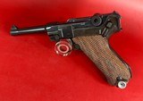 1918 WWI German DWM Luger Pistol P08 9mm. Matching. Excellent Condition