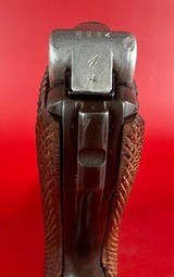 1918 WWI German DWM Luger Pistol P08 9mm. Matching. Excellent Condition - 10 of 14