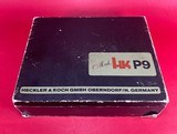 German Heckler & Koch H&K P9S 9mm. 2 mags. Extra Buffer. Rare. Excellent - 14 of 14