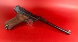 WWI 1917 DWM P08 Artillery Luger. 9mm. Excellent condition. Rare - 2 of 14