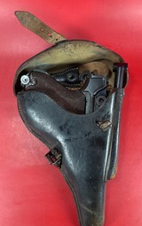 WWII 1941 Mauser P08 Luger BYF 9mm. Full Rig Excellent Condition. - 15 of 18