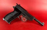 WWII GERMAN 1943 Walther P38 AC43 9mm. Holster. 2 Mags. Excellent Condition - 3 of 19