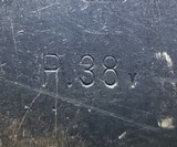 WWII GERMAN 1943 Walther P38 AC43 9mm. Holster. 2 Mags. Excellent Condition - 19 of 19