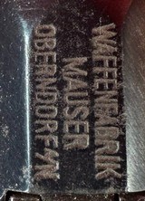 German Mauser Broomhandle Red 9. 9mm luger. Excellent Condition. C96. Rare - 8 of 17