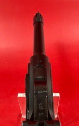 WWII 1942 Mauser P08 Luger BYF 9mm. Matching. Full Rig Excellent condition - 9 of 19
