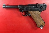 WWII 1942 Mauser P08 Luger BYF 9mm. Matching. Full Rig Excellent condition - 13 of 19
