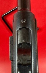 WWII 1942 Mauser P08 Luger BYF 9mm. Matching. Full Rig Excellent condition - 6 of 19