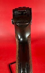 WWII 1942 Mauser P08 Luger BYF 9mm. Matching. Full Rig Excellent condition - 4 of 19