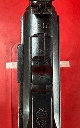 WWI 1917 DWM P08 Artillery Luger. STOCK, TOOLS, HOLSTER 9mm. Matching - 8 of 18