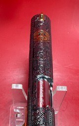 CUSTOM Colt 1911 Polished Stainless, Black, Engraved, Gold Plated 38 Super - 6 of 16