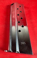 CUSTOM Colt 1911 Polished Stainless, Black, Engraved, Gold Plated 38 Super - 14 of 16