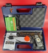 CUSTOM Colt 1911 Polished Stainless, Black, Engraved, Gold Plated 38 Super - 15 of 16