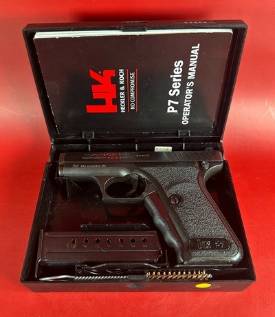 Heckler & Koch (H&K), P7 PSP 9mm Boxed, tools, papers. Excellent Condition