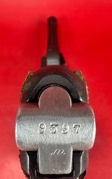 WWII 1938 Mauser P08 Luger S/42 9mm. Holster. 2 Mags. Excellent condition - 9 of 17