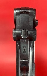 WWII 1938 Mauser P08 Luger S/42 9mm. Holster. 2 Mags. Excellent condition - 5 of 17