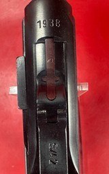 WWII 1938 Mauser P08 Luger S/42 9mm. Holster. 2 Mags. Excellent condition - 8 of 17