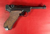 WWII 1938 Mauser P08 Luger S/42 9mm. Holster. 2 Mags. Excellent condition - 13 of 17