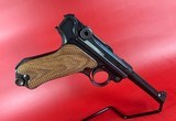 WWI 1917 DWM Luger P08 9mm Luger. Matching. Holster. 2 mags. Excellent - 3 of 17