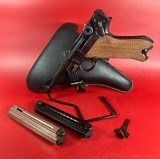 WWI 1917 DWM Luger P08 9mm Luger. Matching. Holster. 2 mags. Excellent