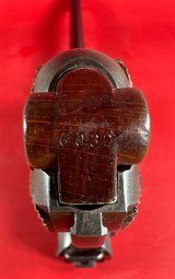 WWI 1918 DWM P08 Artillery Luger. STOCK, 2 mags TOOLS, HOLSTER 9mm Matching - 10 of 18