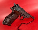 WWII GERMAN 1944 Walther P38 AC44 9mm 2 mags. Excellent Condition - 3 of 15