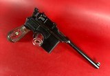 German Mauser C96 Broomhandle Red 9. 9mm luger. Excellent Condition. Rare - 3 of 18