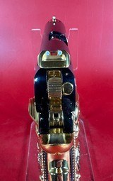 NIB Colt 1911 High Polished Black, Engraved, Gold Plated. 38 Super - 5 of 14