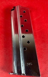 NIB Colt 1911 High Polished Black, Engraved, Gold Plated. 38 Super - 12 of 14