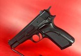 1994 Belgium Browning Hi power, 9mm, 2 mags, Excellent condition. - 2 of 13