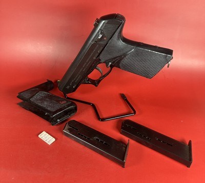 German Heckler & Koch H&K P9S 9mm 2 mags. Extra Buffer. Excellent Condition