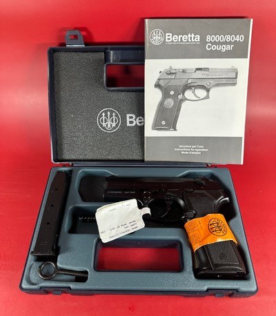 Beretta 8040 F Cougar 40 S&W 3.7