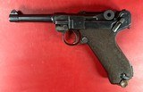 WWI 1917 German Erfurt P08 Luger 9mm Matching. 2 mags. Excellent Condition - 12 of 15