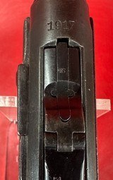 WWI 1917 German Erfurt P08 Luger 9mm Matching. 2 mags. Excellent Condition - 8 of 15