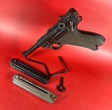 WWI 1917 German Erfurt P08 Luger 9mm Matching. 2 mags. Excellent Condition