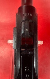 WWII 1938 Mauser P08 Luger 42 9mm. Full Rig Excellent Condition. - 8 of 18