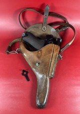 WWII 1938 Mauser P08 Luger 42 9mm. Full Rig Excellent Condition. - 15 of 18