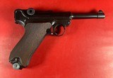 WWII 1938 Mauser P08 Luger 42 9mm. Full Rig Excellent Condition. - 13 of 18