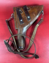 WWII 1938 Mauser P08 Luger 42 9mm. Full Rig Excellent Condition. - 17 of 18