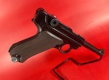 WWII 1938 Mauser P08 Luger 42 9mm. Full Rig Excellent Condition. - 3 of 18