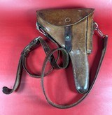 WWII 1938 Mauser P08 Luger 42 9mm. Full Rig Excellent Condition. - 16 of 18