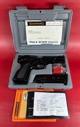 2009 Belgium Browning Hi power, 9mm, 2 mags, LNIB - 1 of 13