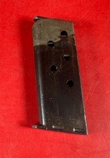 1920 Colt M1908 Vest Pocket Hammerless .25 ACP. Walnut grips. Excellent Condition - 12 of 12