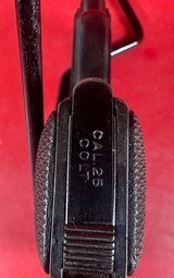 1920 Colt M1908 Vest Pocket Hammerless .25 ACP. Walnut grips. Excellent Condition - 8 of 12